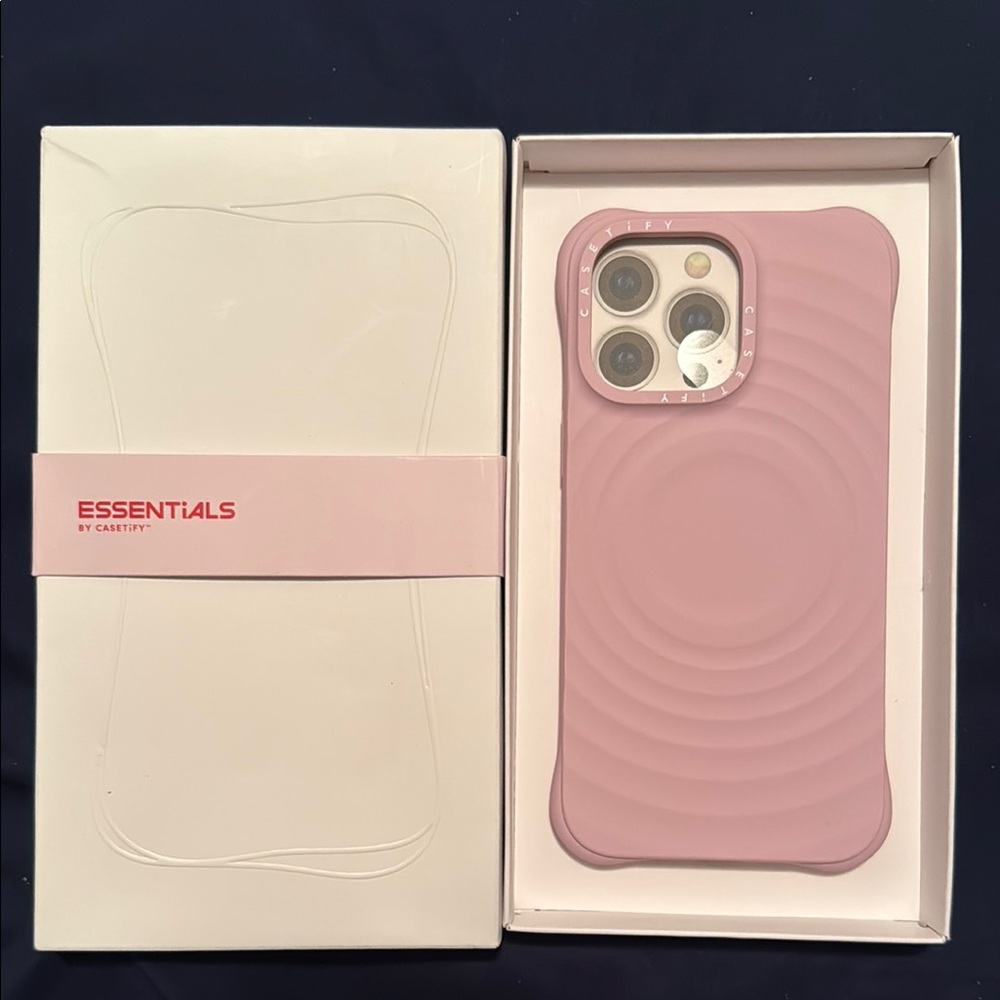 Casetify Pink Ripple iPhone 14 Pro Max Case